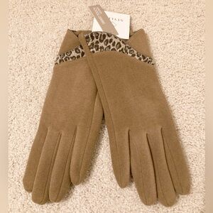 Styline Smart Touch Leopard Print Gloves